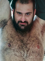 Italian Bear Urs Milano Shows Off His Sexy Hairy Chest And Furry Hole